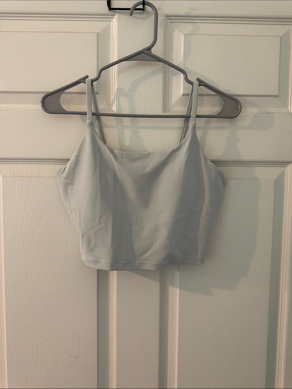 Avia Light Gray Cropped Camisole Tank